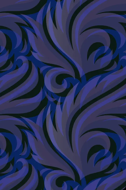 蓝色欧式复古花纹质感纹理海报背景