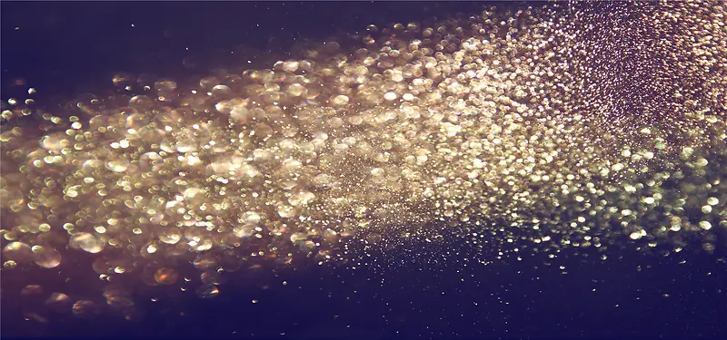质感金色粒子光斑背景