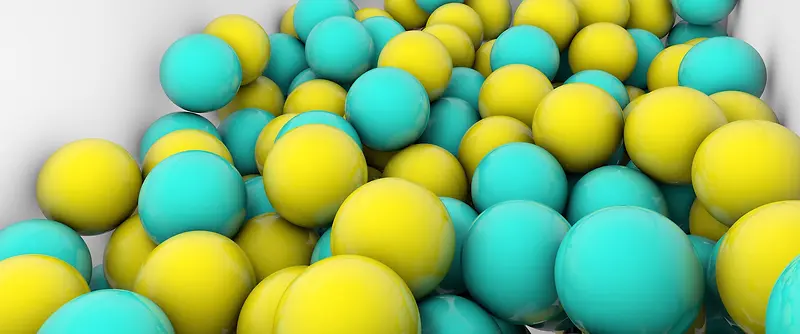 黄球 青球 质感 光泽