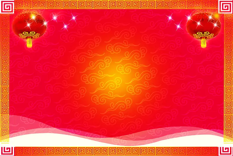 中国风祥云底纹背景素材