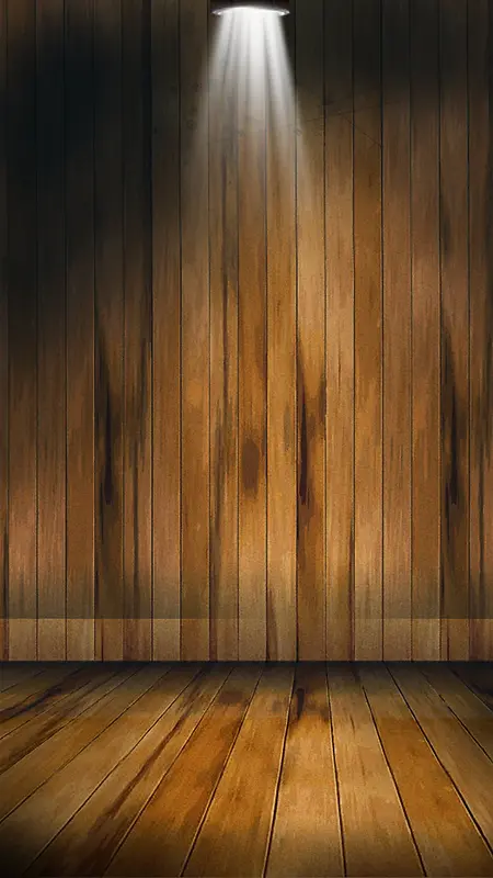 棕色木质质感灯光PSD分层H5背景素材