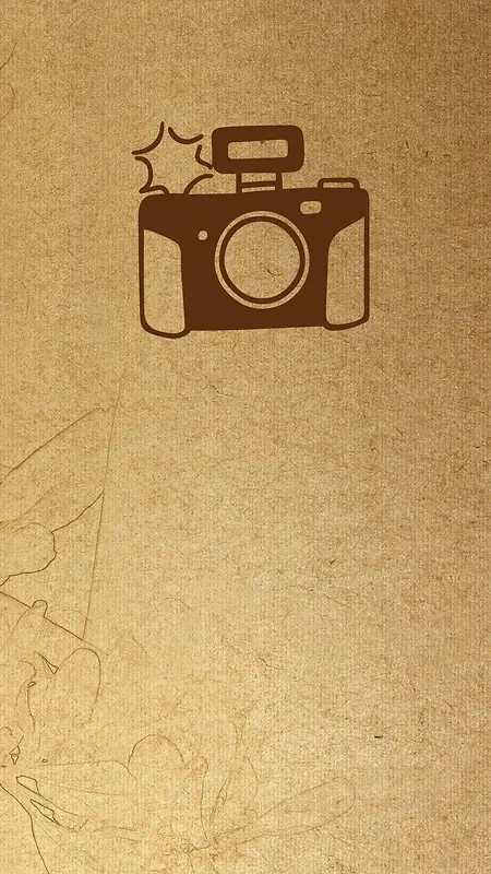 褐色纹理相机背景素材