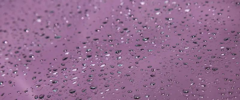 玻璃 深色 水滴 紫色