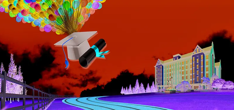 开学季背景海报banner