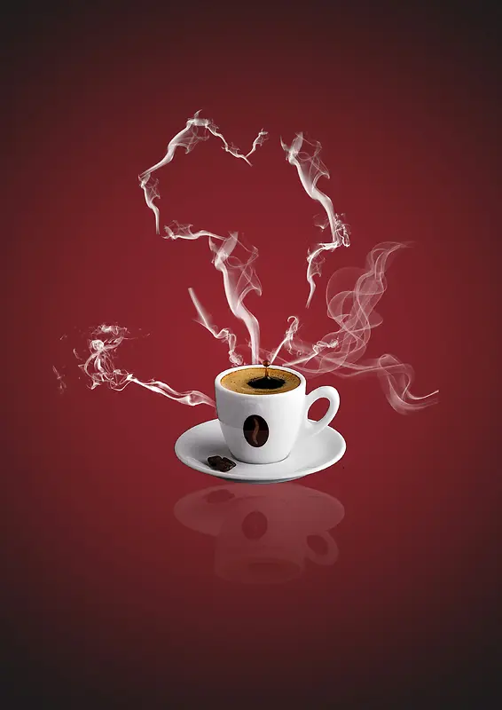 咖啡主题海报背景素材