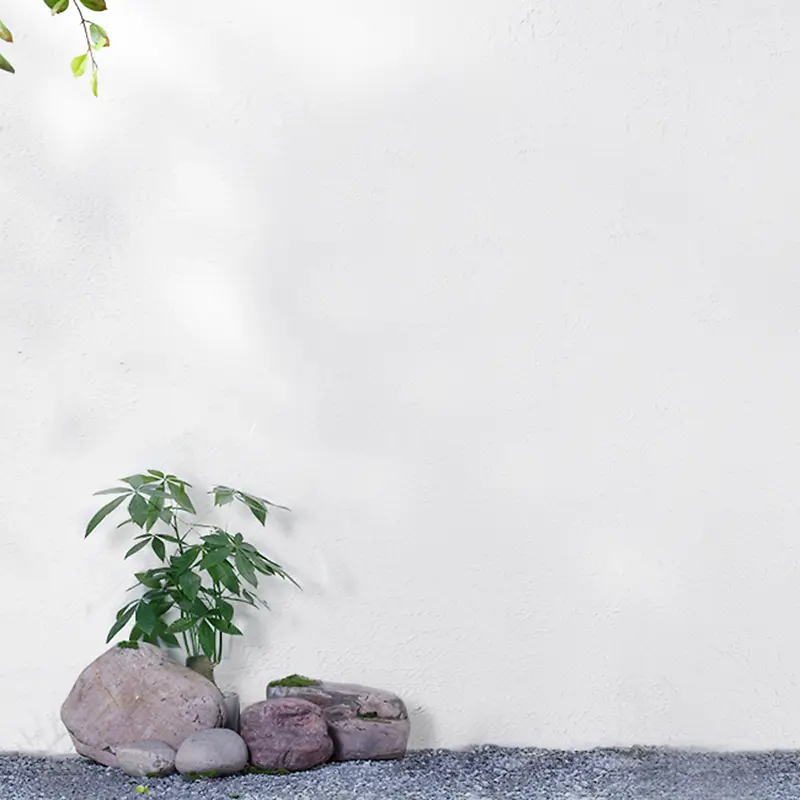 简约植物纹理背景