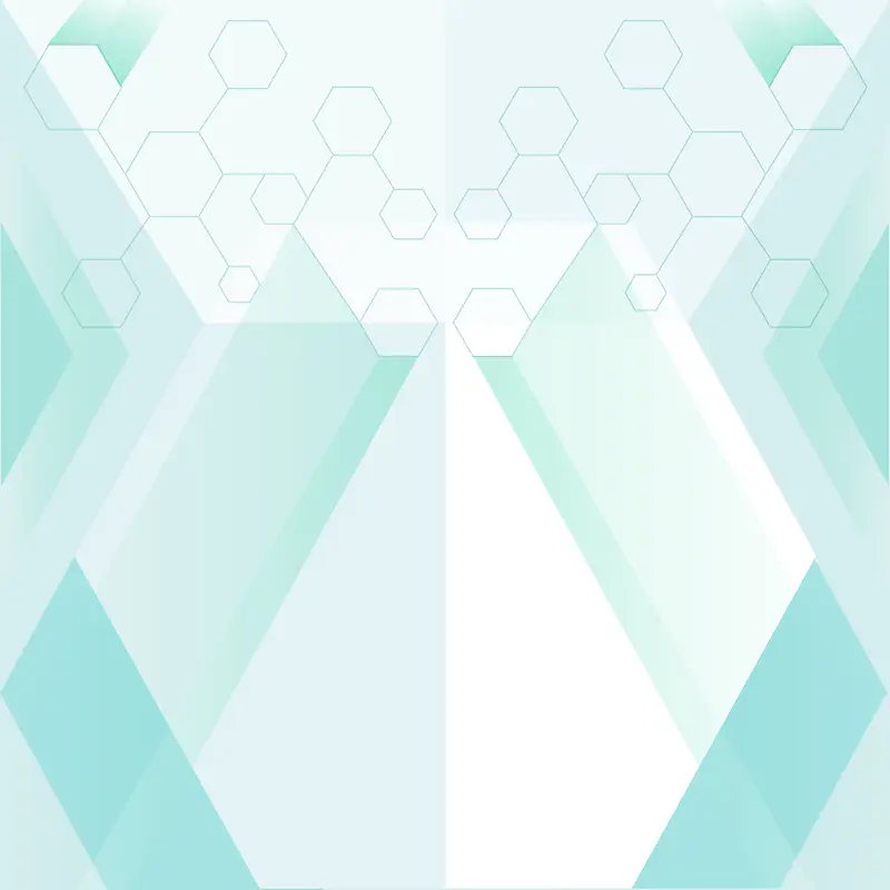 绿色简约科技感几何拼接背景素材