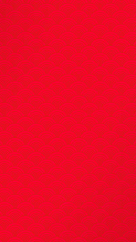 新春中国风水纹红色H5背景素材
