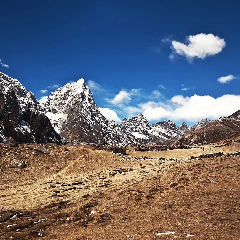 辽阔风景雪山背景