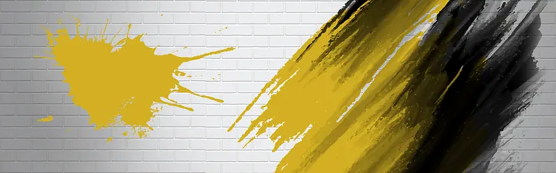 涂鸦彩绘水彩banner