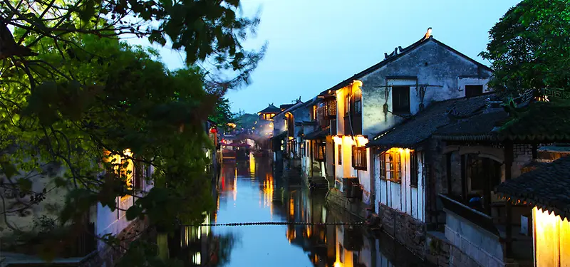 江南风景海报banner
