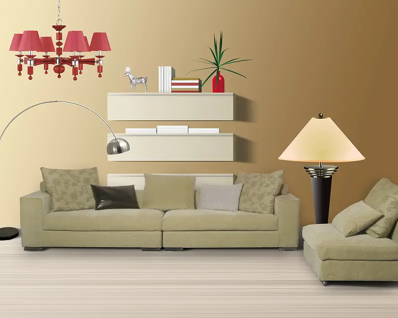 家具沙发海报背景素材