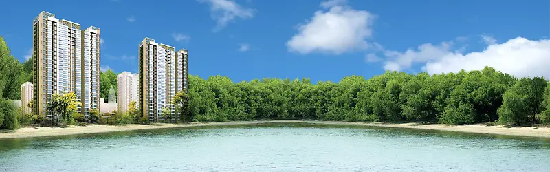 建筑摄影海报背景
