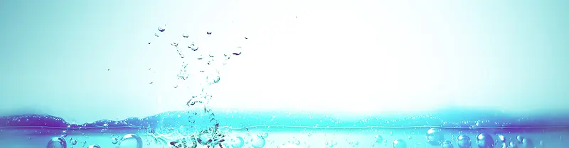 冰川水滴海报banner背景