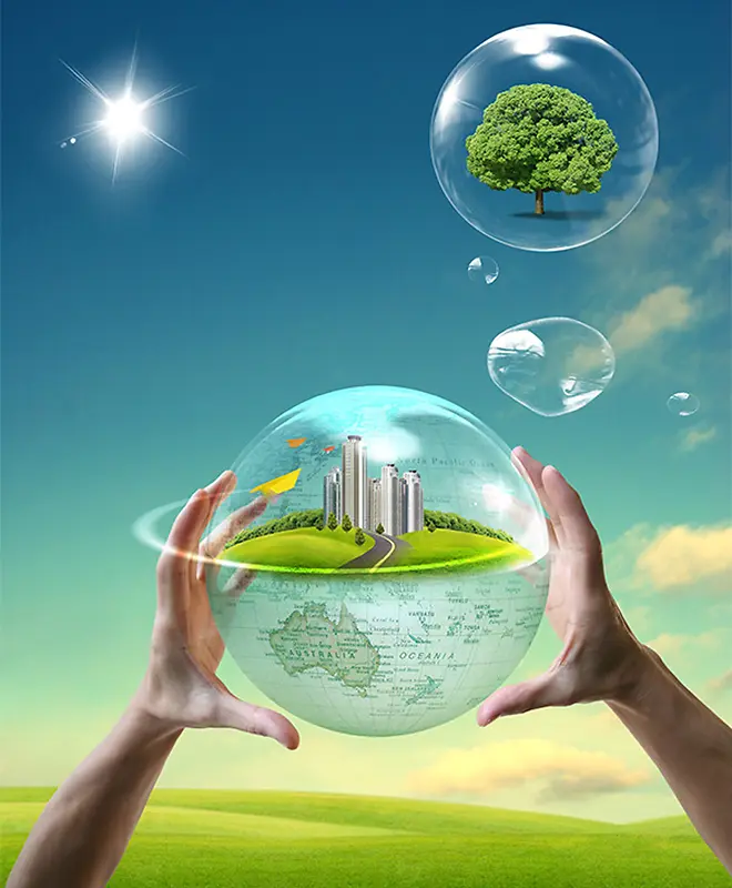 地球环保海报