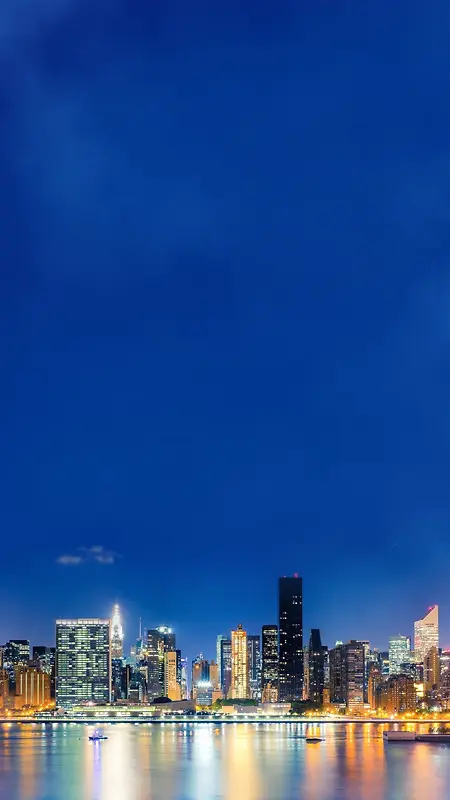 曼哈顿夜景风光
