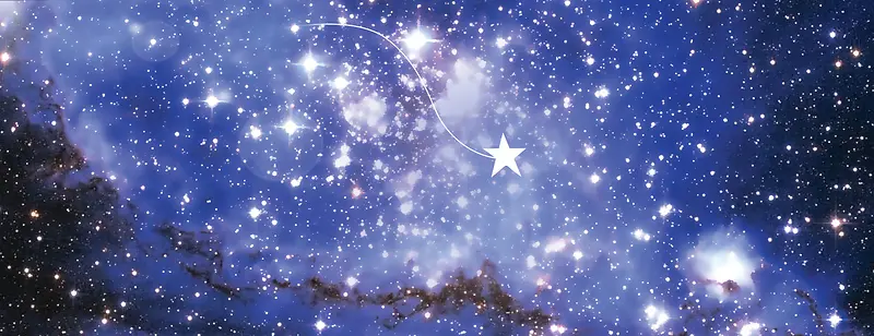 星空宇宙北极星