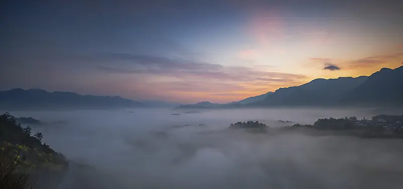 大气风景摄影背景图片