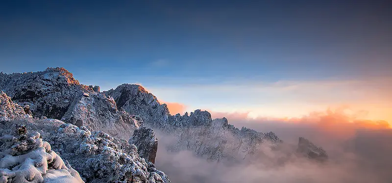 大气风景摄影背景图片