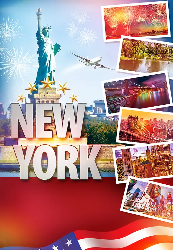 美国纽约旅游广告宣传