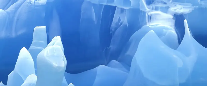 极地冰山冰川冰雪背景