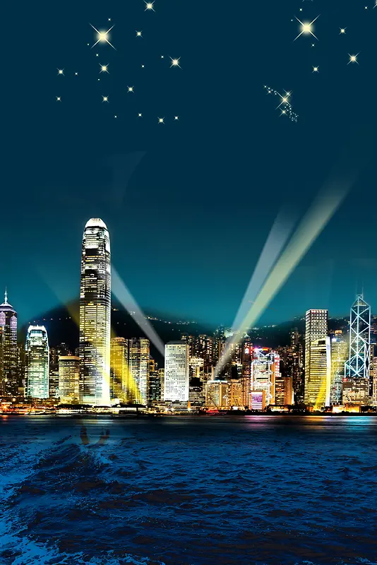 香港回归20周年背景素材
