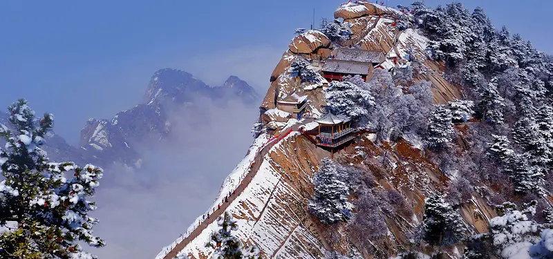 山上师庙淘宝海报背景banner