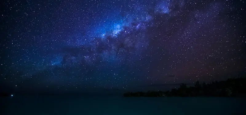 星空星云淘宝海报背景banner