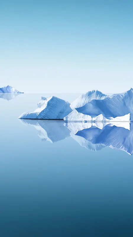 海水冰山H5背景