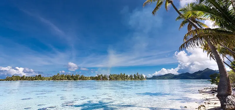 海滩背景图