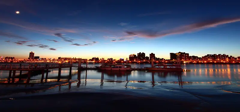 北戴河夜景