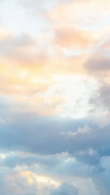 风景蓝天红云H5背景素材