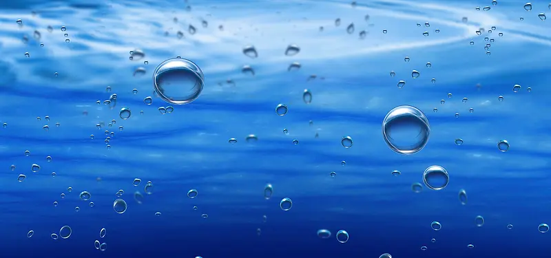 深海水气泡