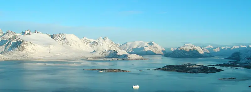 冰山背景