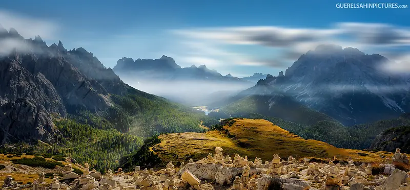 山峰自然风景免费下载