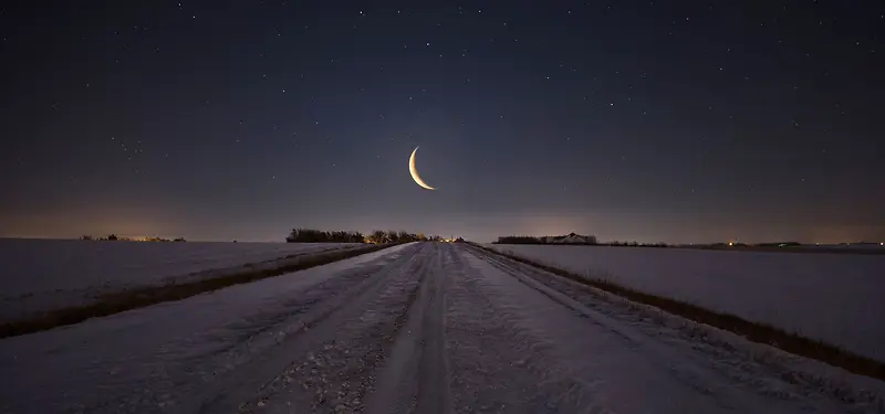 弯月道路