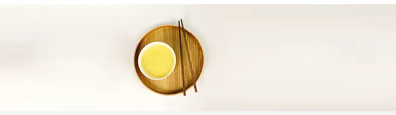 日系清新文艺小米粗粮食品背景
