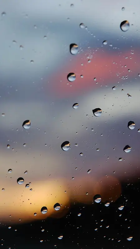 雨水艺术光效摄影H5背景