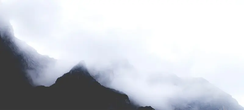 自然风光云雾高山背景