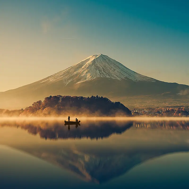 唯美山水背景