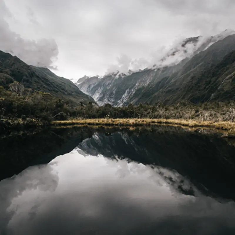 清新唯美山水风景