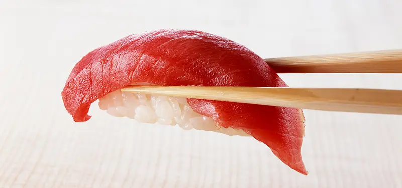 日系清新文艺饮食文化寿司生鱼片背景