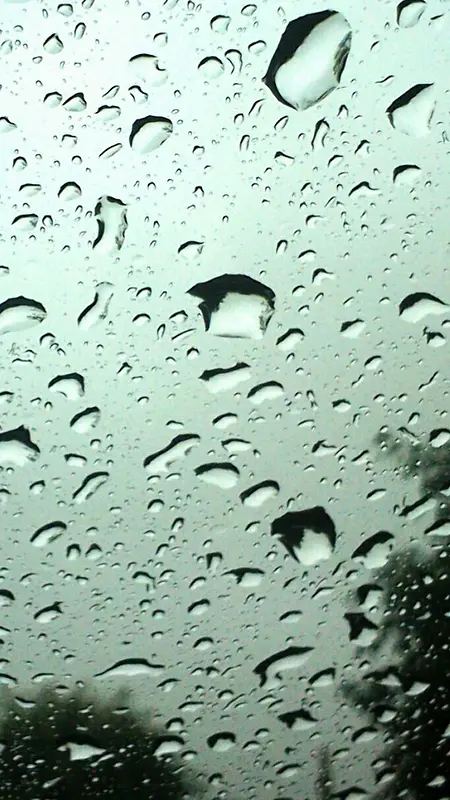 雨中美景高清H5背景