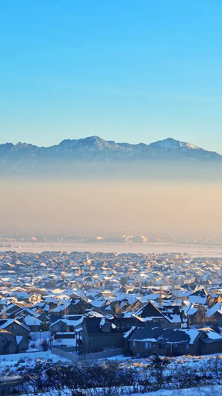 冬季的雪超清H5背景