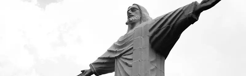 巴西耶稣神像banner背景