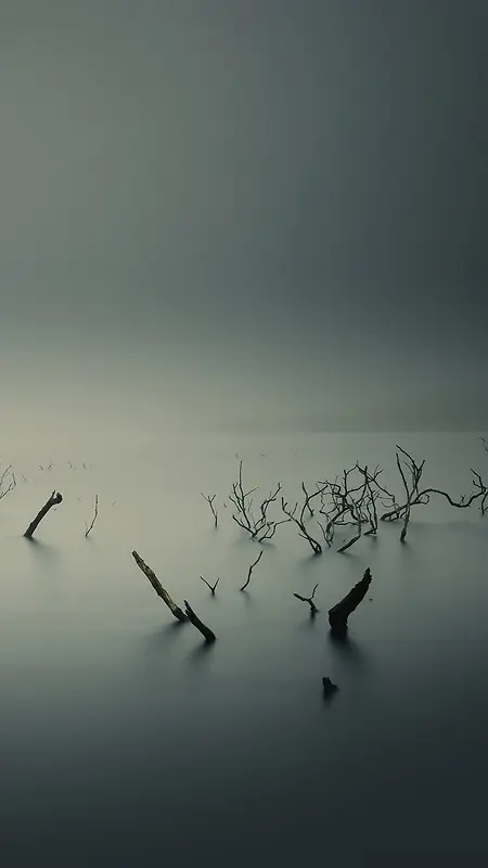 暗色风景H5背景