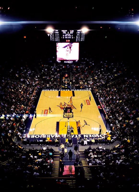 NBA赛场背景图