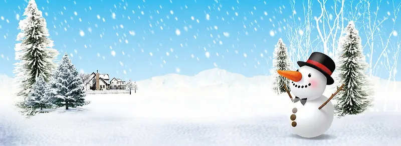 雪景banner