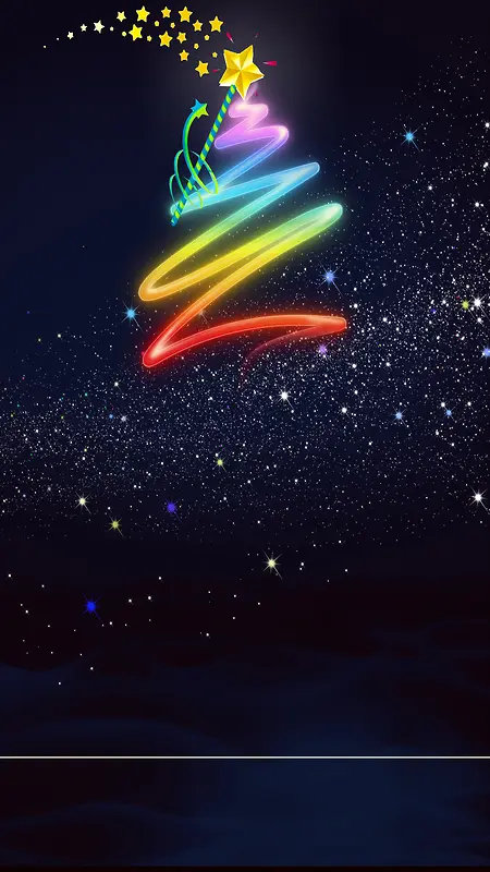 蓝色星空背景