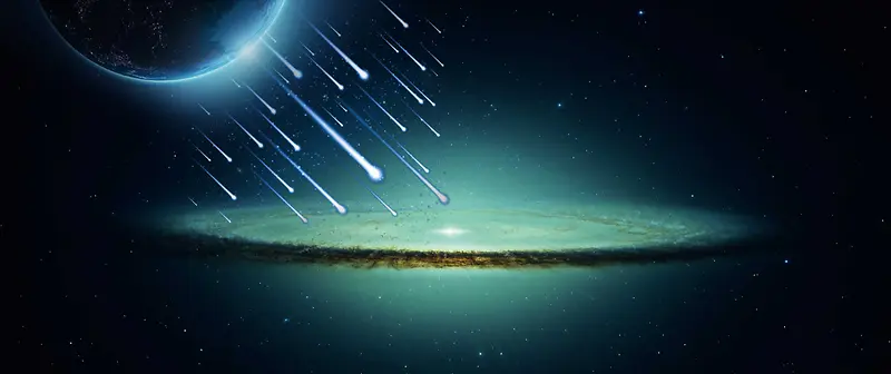 深色宇宙背景